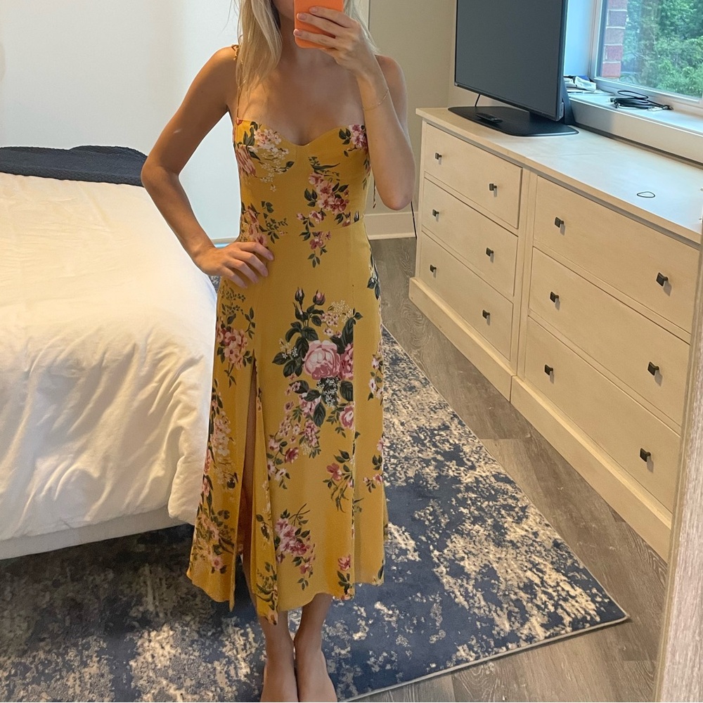 Reformation midi dress